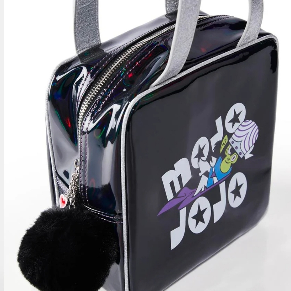 Dolls kill Powerpuff Girls Mojo Jojo Black Shoulder Bag Purse - Picture 11 of 11